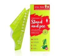 flintronic 20 Pièces Urinoir Jetable, Urinella pour Femme Portable, Pipi Debout pour Femmes Enceintes, Entonnoir en Papier jetable pour Voyage, Camping, Randonnée, Escalade