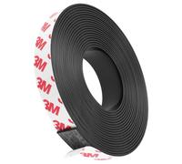 Flintronic 2M Bande Magnétique Adhesive, 3CM x 1.5MM Aimant Autocollant | Bandes Organisée Souple Aimantée Magnétiques Forte, Velcro Autocollant avec Adhésive pour DIY Aimants, Organiser, Présenter