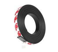 Flintronic 5M Bande Magnétique Adhesive, 1CM x 1.5MM Aimant Autocollant | Bandes Organisée Souple Aimantée Magnétiques Forte, Velcro Autocollant avec Adhésive pour DIY Aimants, Organiser, Présenter
