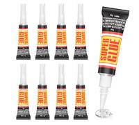 Flintronic 8PCS Super Glue, Colle Liquide Forte,Type à Contrôle de Liquide | Colle forte gel pour réparations précises, Glue Liquide pour plastique, verre, pierre, artisanat, bricolage, etc.( 3 g)