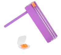 Flintronic A4/A5 Massicot, Règle Titane Massicot Guillotine Coupe Papier avec Sécurité Système, Portable Rogneuse Papier pour Papier Craft, Coupons, Étiquettes et Cartes