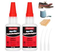 Flintronic Colle Instantanée extra forte, Colle à Base D'huile, Colles Universelle Puissante, Colles à séchage rapide L'huile Haute Résistance pour plastique, cuir, métal, bois, céramique(50g)