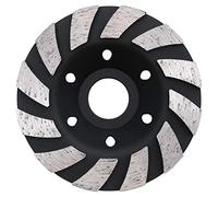 Flintronic Disque Diamant, Disque Diamant Meuleuse 100mm - Turbo Meule, Meule Diamantée Universelle pour Ponçage et Polissage du Béton Maçonnerie Granit Marbre Pierre Naturelle