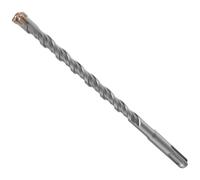 Flintronic Foret à Béton, Ø 10 x 210mm Foret Carrelage, Forets SDS Plus, Jeu de Forets à Béton, avec 4 taillants en carbure et double vis, pour Percer Dans le Bétons, Brique, Pierre, Maçonnerie