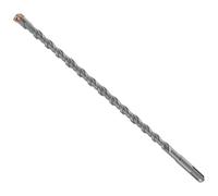 Flintronic Foret à Béton, Ø 10 x 350mm Foret Carrelage, Forets SDS Plus, Jeu de Forets à Béton, avec 4 taillants en carbure et double vis, pour Percer Dans le Bétons, Brique, Pierre, Maçonnerie