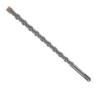 Flintronic Foret à Béton, Ø 12 x 310mm Foret Carrelage, Forets SDS Plus, Jeu de Forets à Béton, avec 4 taillants en carbure et double vis, pour Percer Dans le Bétons, Brique, Pierre, Maçonnerie