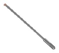 Flintronic Foret à Béton, Ø 6 x 210mm Foret Carrelage, Forets SDS Plus, Jeu de Forets à Béton, avec 4 taillants en carbure et double vis, pour Percer Dans le Bétons, Brique, Pierre, Maçonnerie