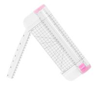 flintronic Massicot A5, Guillotine Portable Coupe-papier, Outil de Scrapbooking avec Protection de Sécurité Automatique pour Papier Craft, Coupons, Étiquettes et Cartes