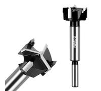 Flintronic Mèche Forstner pour bois, 28mm Foret Forstner pour bois | Foret Forstner à Triple Goujure, Mèches Forestières, Mèche Forstner avec Tige Ronde, pour le Perçage Dans, Bois, Contreplaqué