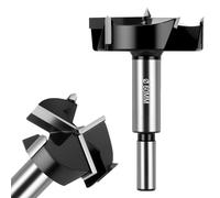 Flintronic Mèche Forstner pour bois, 60mm Foret Forstner pour bois | Foret Forstner à Triple Goujure, Mèches Forestières, Mèche Forstner avec Tige Ronde, pour le Perçage Dans, Bois, Contreplaqué