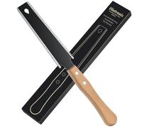 Flintronic Scie Japonaise, Scie à Main avec Double Tranchant de 12/15 TPI, 150mm Lame Flexible, Scie à Traction Portable Menuisier pour Bois, Plastique et Stratifiés