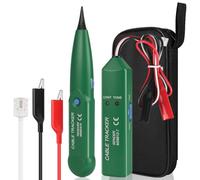 Flintronic Testeur de Câble, Traceur Câble, MS6812 Détecteur de Cable électrique, traqueur de câble Professionnel Traqueur et Téléphone Pour Localiser Les Câbles Réseau Et Lignes Téléphoniques