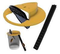 Flip N Slide Bucket Lid Mouse Rat Trap Multi Catch, avec Couvercle de Seau à Souris Compatible, piège à Rat Souris,