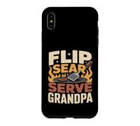Flip Sear Serve Grandpa BBQ Coque pour iPhone XS Max