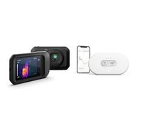 FLIR C5 Compact Thermal Imaging Camera with WiFi: High Resolution Infrared Imager for Inspection & Airthings 2960 View Plus - Détecteur de Radon et de la Qualité de l’Air avec Détecteur de Particule