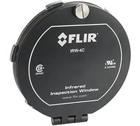 FLIR IRW-4C Fenêtre d'inspection infrarouge 4 pouces Noir | Sécurité arc électrique, visuel/thermique/fusion, cadre alu anodisé, couvercle articulé, kit installation