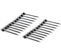 FLIR MR-PINS2-10 Broches 2 Pouces Pour MR06, MR07, MR08 | Lot de 10, broches acier trempé isolées, pièce unique, force d'insertion minimale, sondes Flir