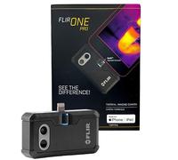 Flir One Pro Caméra Thermique pour iPhone Lightning, 480x360 | iPhone 14 et antérieurs, IR natif 160x120, MSX, VividIR, chute 1,8m, étui, câble USB