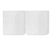 Flisdtry Lot de 2 à lait réutilisables en nylon de 30,5 x 30,5 cm, 200 micromètres, filtre à jus de fruits et de céleri, infusion froide