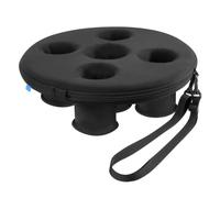 Floating Drink Holder, 5-Slot Pool Tray, Hot Tub Cup Organizer