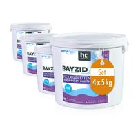 Floculant en galets BAYZID® 5 Kg (100g x 4) pour piscine