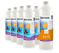 Floculant Liquide BAYZID® pour Piscines - Bouteille de 1 L (Pack de 6)