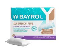 Floculant piscine BAYROL Superflock Plus - 8 cartouches 1 kg