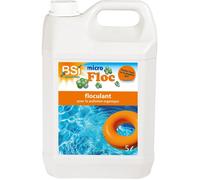 BSI - Micro Floc - Floculant - Liquide - Pour Amalgamer La Pollution Organique - Spécial Piscine - 5L