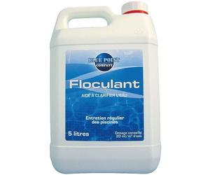 Floculant - PROQUISWIM - 5 L - Clarifie l'eau - Agglomère les particules - Blanc