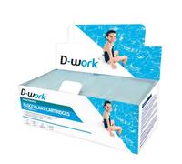 Floculant Solide pour Piscine 1 kg - 8 Cartouches de 125 g - Traitement Efficace et Clarifiant - D-Work