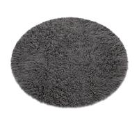 FLOKATI EN LAINE cercle gris cercle 180 cm