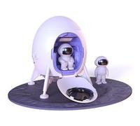 FLOODKING Projecteur de Nébuleuse pour Fêtes et Soirées décoration lumineuse pour fête enfant Argent G