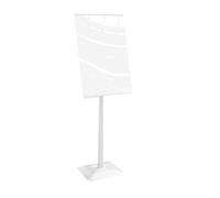 Floor P Présentoir publicitaire 40 x 60 cm Blanc Idéal pour les magasins de détail et les promots commerciaux Cartelloni Espositore pour un marketing efficace