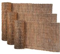 Floordirekt - Brande de bruyère - Brise-Vue en bruyère Naturelle - Brise-Vue pour Jardin - Brise-Vue occultant - Idéal pour Les terrasses, Jardins et délimitations de Terrain - Naturel, 100 x 300 cm