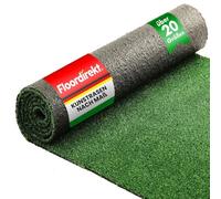 Floordirekt Gazon Artificiel 2 x 9 m = 18 m² Tapis de Gazon pour Balcon Résistant aux Intempéries - Vert 7 mm Spring