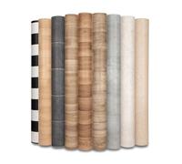 Floordirekt Revêtement de sol en PVC vendu au mètre sur mesure, sol en vinyle CV, linoléum pour cuisine et balcon aspect bois, aspect carrelage, aspect pierre, robuste et facile d'entretien, 200 x