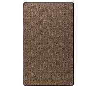 Floordirekt Tapis de couloir haut, vente au mètre, tapis de couloir de cuisine, couloir sur mesure, tapis de salon ou couloir (marron, 200 x 100 cm)