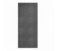 Floordirekt Tapis de couloir « Tessaro » - Robuste à boucles fines avec motif - Pour cuisine, couloir et salon - Antidérapant, facile d'entretien et antistatique (80 × 500 cm, anthracite)