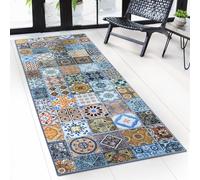 Floordirekt | Tapis Ornement Vintage Oriental | Fabriqué sur Mesure pour la Cuisine, Le Couloir et Le Salon | (80 x 150 cm, Bonita)