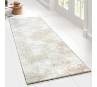 Floordirekt | Tapis Ornement Vintage Oriental | Fabriqué sur Mesure pour la Cuisine, Le Couloir et Le Salon | (80 x 300 cm, Davoli)