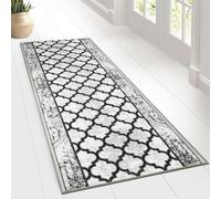 Floordirekt | Tapis Ornement Vintage Oriental | Fabriqué sur Mesure pour la Cuisine, Le Couloir et Le Salon | (80 x 200 cm, Limerick)
