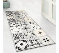 Floordirekt | Tapis Ornement Vintage Oriental | Fabriqué sur Mesure pour la Cuisine, Le Couloir et Le Salon | (80 x 250 cm, Dublin)