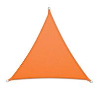 Voile d'ombrage - KARAT - 5 x 5 x 5 m - Orange - Triangulaire - Protection anti-UV 90%