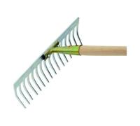 Flora FLORA Râteau de jardin professionnel 16 dents Largeur 42 cm avec tête pivotante Quantité:10