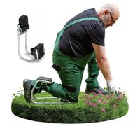 Florade Genouillère avec fonction siège - Taille S (jusqu'à 45 cm du genou) jusqu'à environ 175 cm de hauteur - Genoux sans douleur et assise confortable - Protection des genoux pour le jardin, la