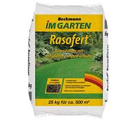 Floragard Beckmann Profi Raso Fert 12 + 3 + 5 + (2) Engrais pour Gazon Effet immédiat dans 25 kg