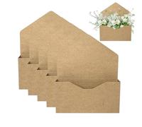 Floral Bouquet Boxes - Sacs d'emballage en papier pliants | Florist Envelope Boxes Set of 5, Elegant Paper Flower Wrapping Bags For Bouquets, DIY Arrangements, For Women, Birthdays, Valentine's Day