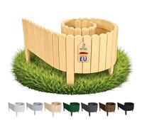 Bordure de jardin - FLORANICA - 3605 - 30x200 cm - Bois de pin imprégné - Flexible