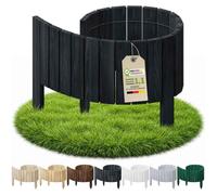 Floranica Bordure de jardin H30 x L100 cm Anthracite - ganivelle bord droit
