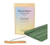 FloraVigo Lot de 155 bâtonnets d'encens - Contient du bois de santal, de l'encens, de la lavande, de la sauge et du sang de dragon - Convient pour la méditation, le yoga, la purification de l'air et